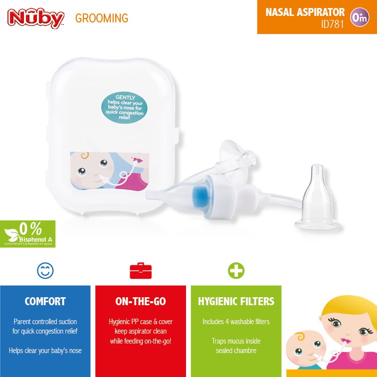 NUBY Nasensauger 1 Stk