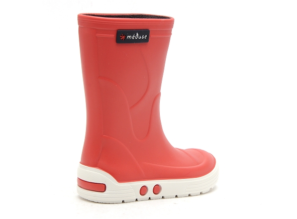Meduse bottes enfant airport rouge