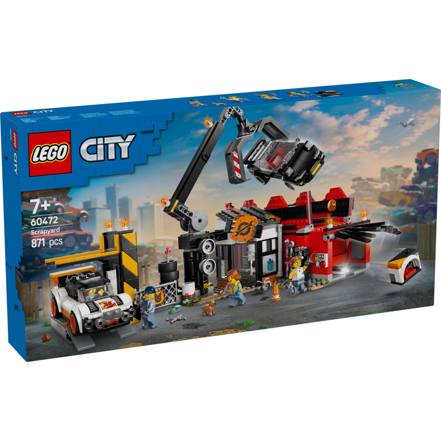 LEGO® City 60472 Schrottplatz mit Autos ab 7 Jahren