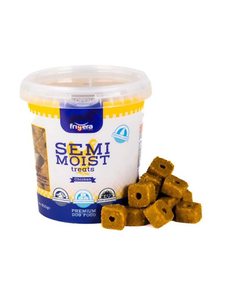 Frigera - BLAND 3 FOR 108 - Semi-Moist godbid Kylling 500g