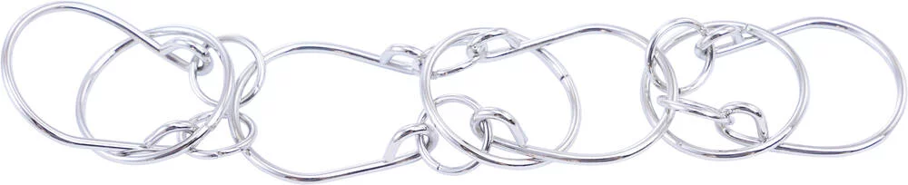 6 CASSE-TETES EN METAL