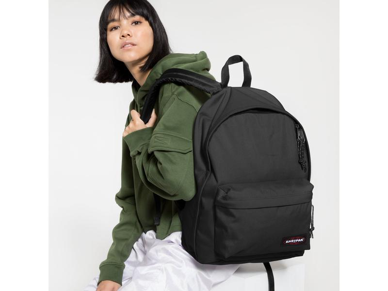 Eastpak Rucksack Out of Office 27 l, Schwarz Tagesrucksack mit Laptopfach