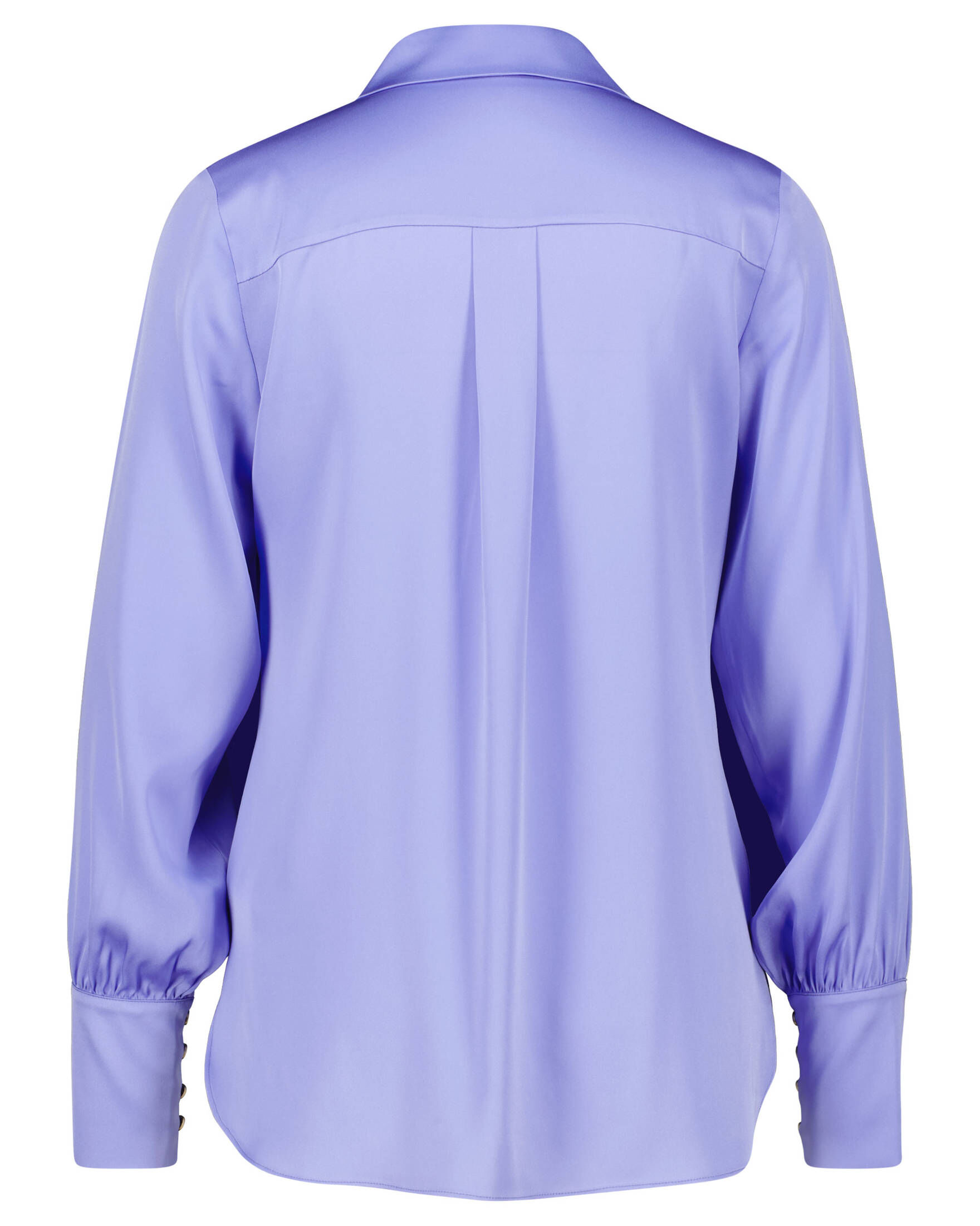 IVI Collection| Damen Bluse aus Stretchseide SOLID SILK