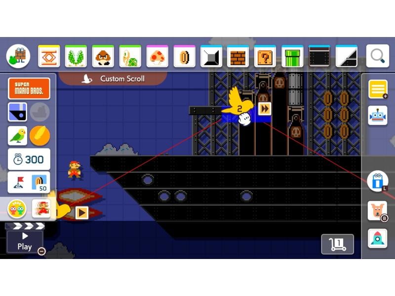 Nintendo Super Mario Maker 2 Level Editor & Jump 'n' Run Videospiel