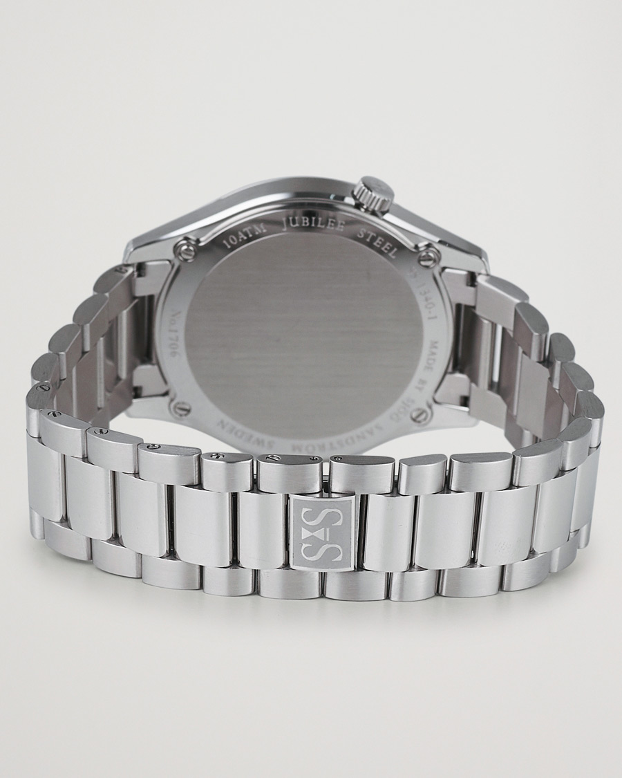 Sjöö Sandström Jubilee Steel Quartz 40mm Blue/Steel