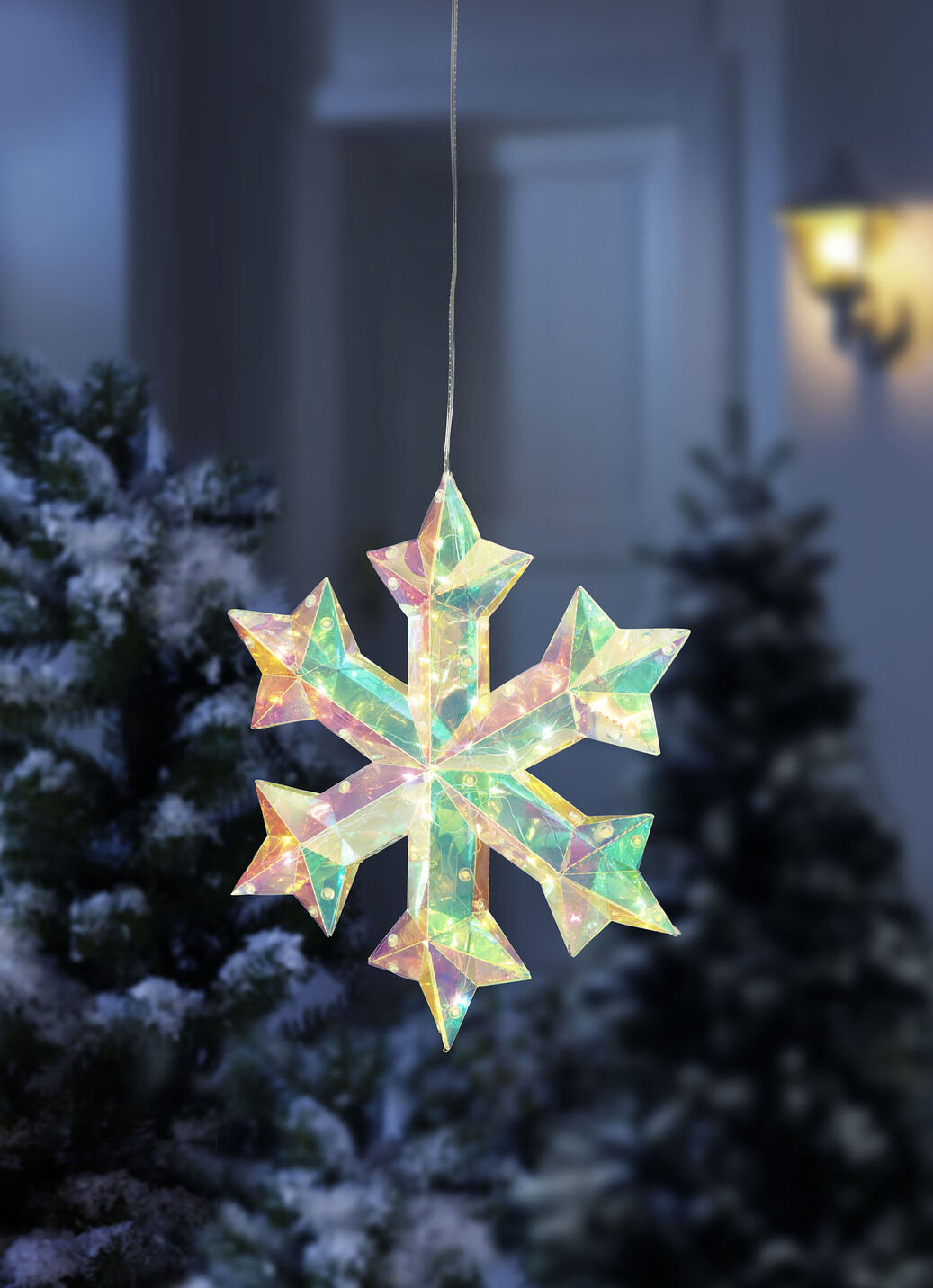 LED-Schneekristall «Glamour»