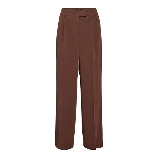 Vero Moda Zelda Højtaljede Bukser, Chicory Coffee, 34/L34