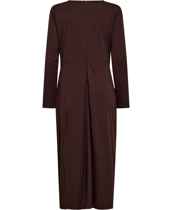 Lauren Ralph Lauren STR MATTE JERSEY-LSL-DAD Circuit brown