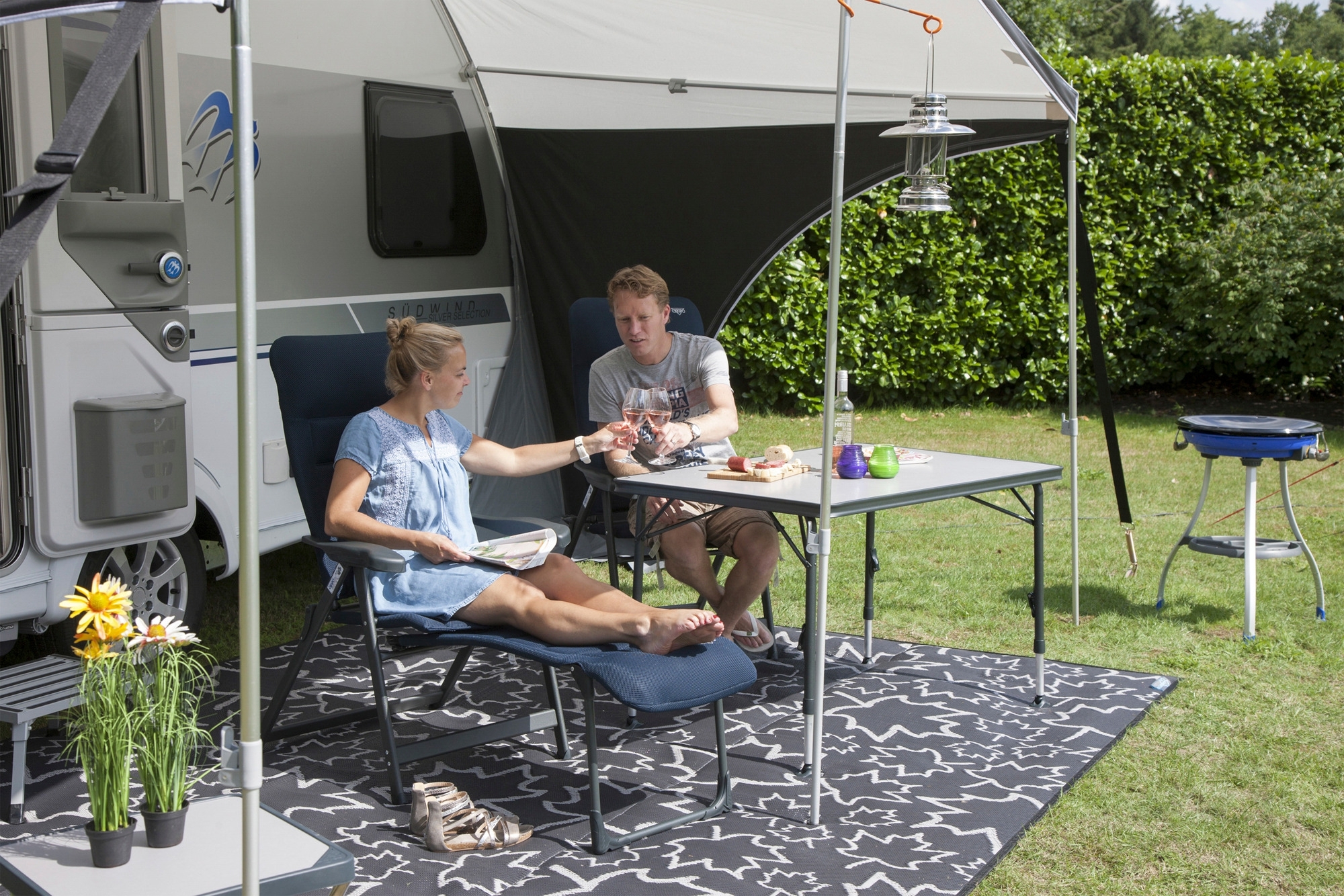 Crespo RP-215 Air Deluxe Beinauflage blau