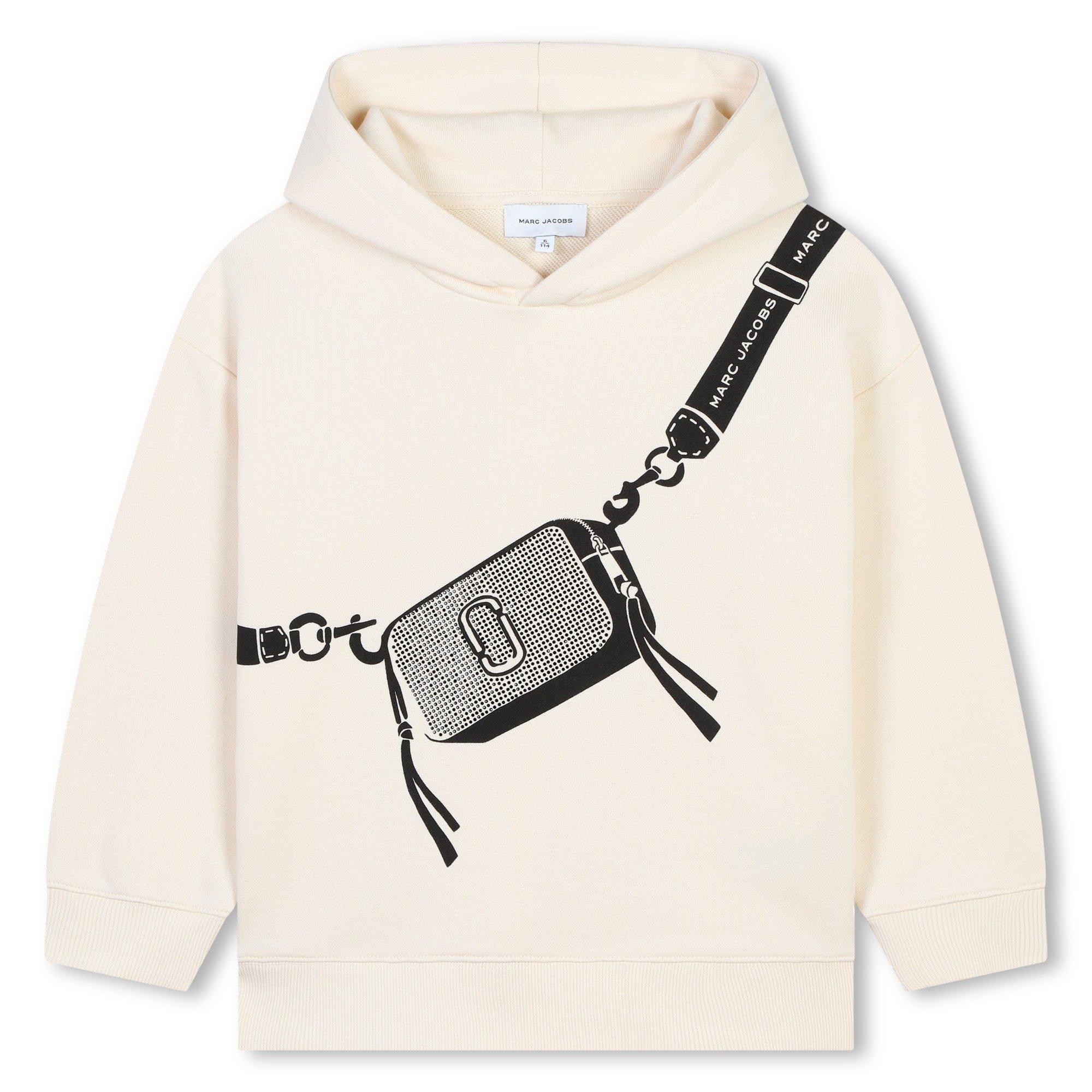 Marc Jacobs Logo Bag Hoodie Juniors