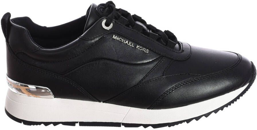 MICHAEL KORS Lage Sneakers Dames Allie Stride Trainer Maat: 36 5 Materiaal: Leer Kleur: Zwart