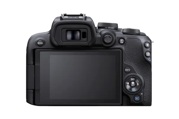 Canon EOS R10 - Digitalkamera - spejlløst - 24.2 MP - APS-C - 4K / 60 fps - 2.5x optisk zoom RF-S 18-45 mm F4.5-6.3 IS STM objektiv - Wi-Fi, Bluetooth - sort