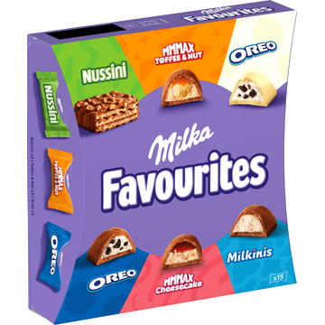 MILKA Favourites Praline Chocoladereep - Mini 141g