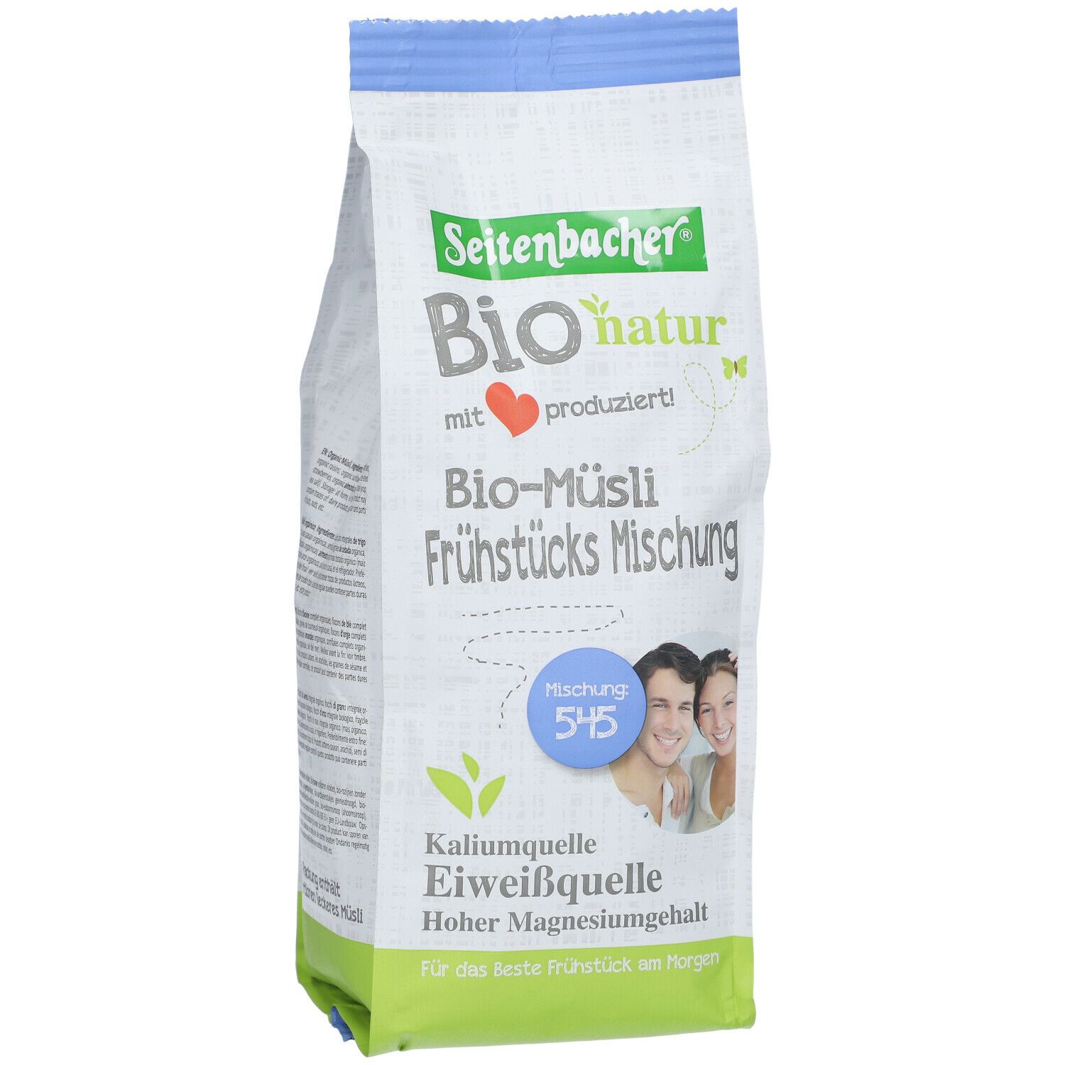 Seitenbacher® Bio natur Bio Müsli Frühstücksmischung