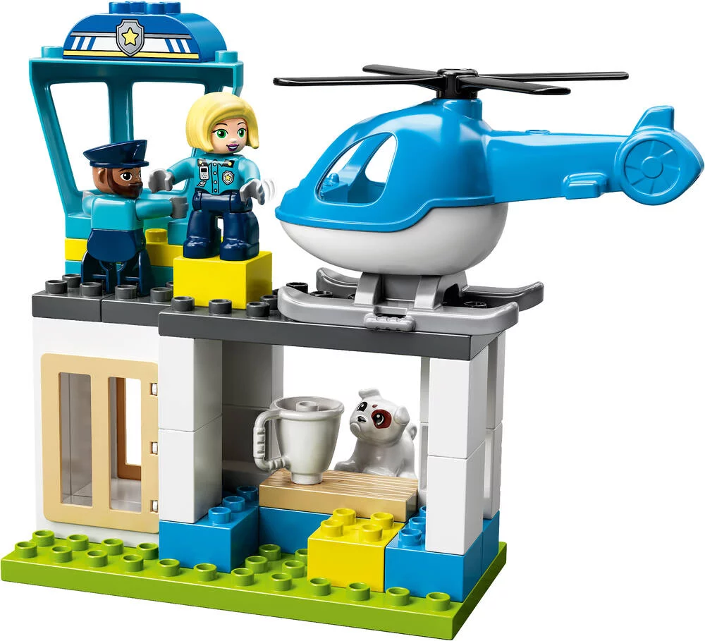 LEGO®DUPLO®MA VILLE 10959 - LE COMMISSARIAT ET L’HELICOPTERE DE LA POLICE