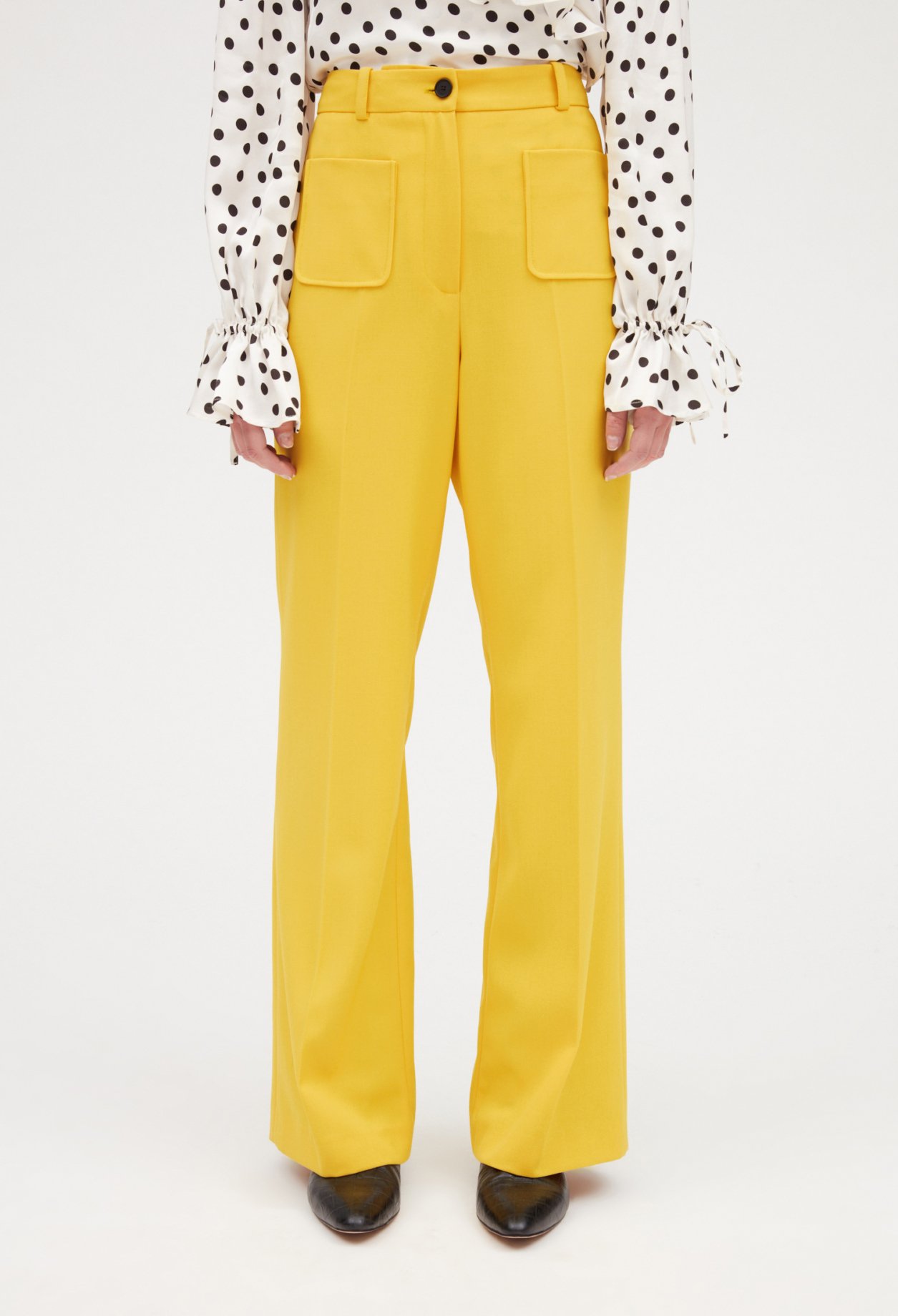 Pantalon evase
