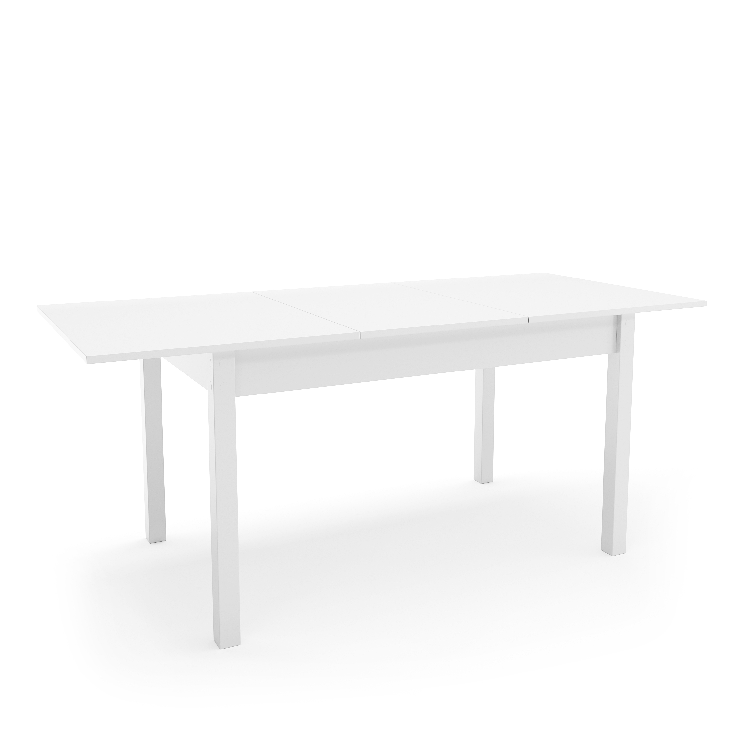 Esstisch ausziehbar TALA 130/180 x 80 cm weiss