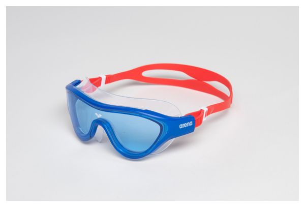 Lunettes de Natation Enfant Arena The One Mask Junior Bleu Rouge