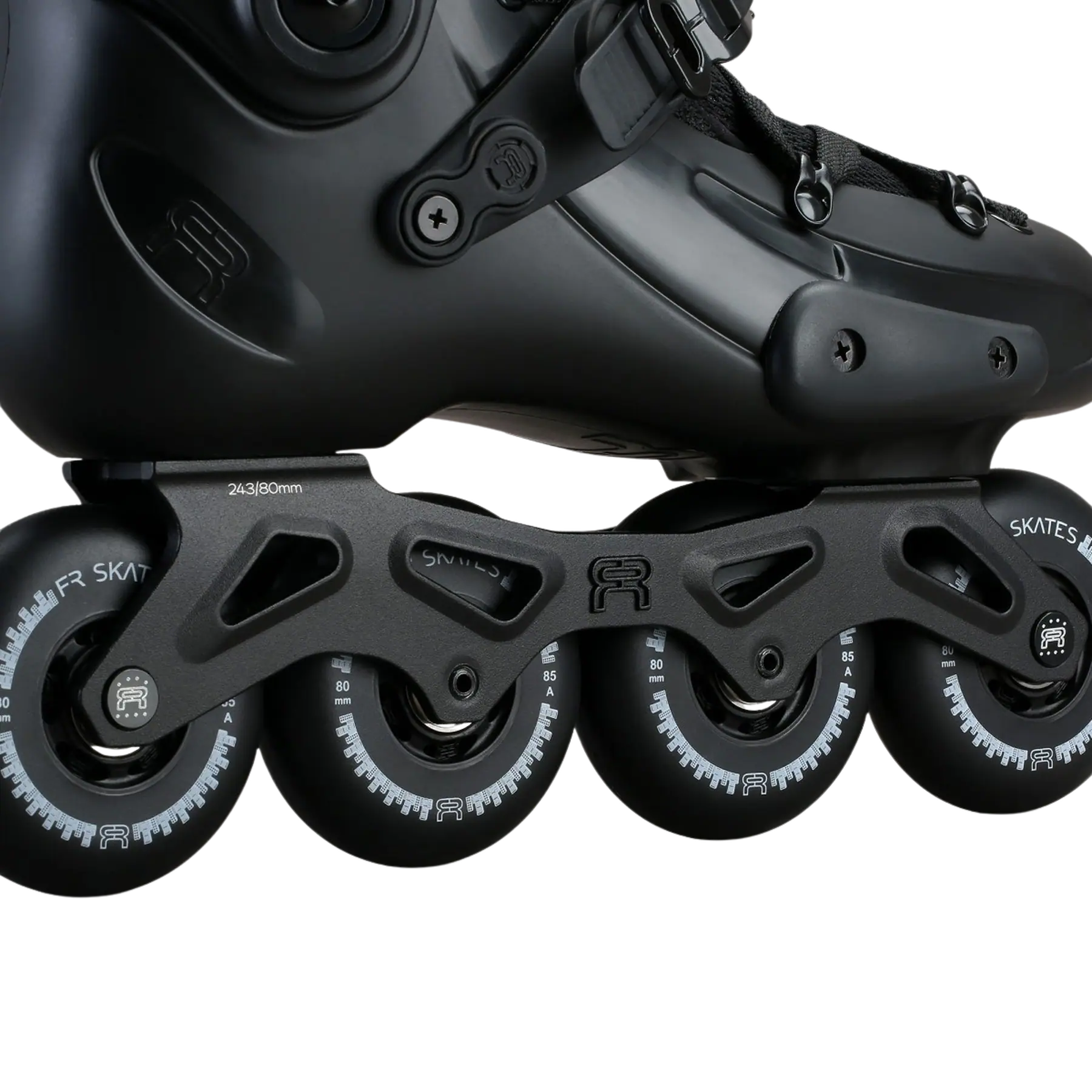 FR Skates FR3 80 V2 Sort Freeskates | SkatePro