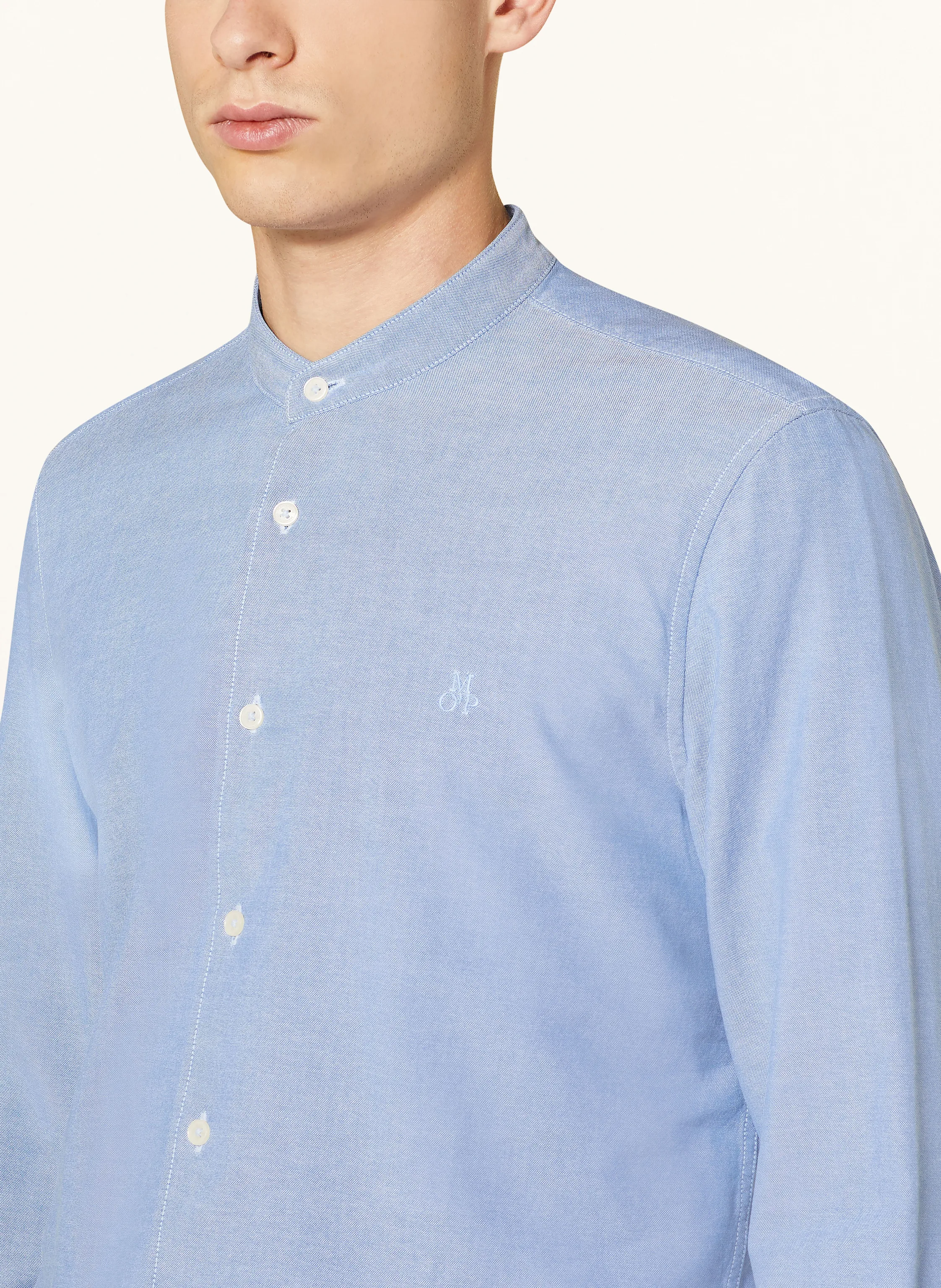 Marc O'Polo Hemd Regular Fit mit Stehkragen
