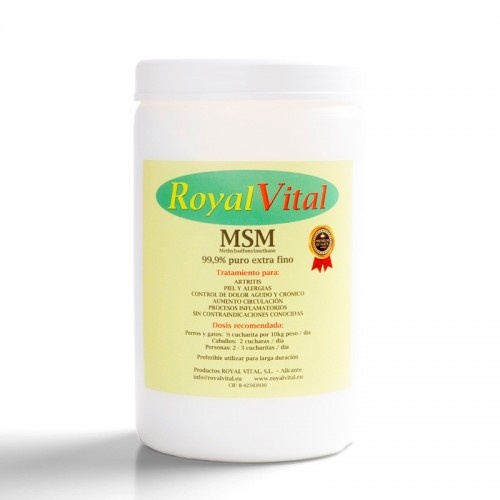 Minerais Royal Vital Pure MSM para Cães e Gatos