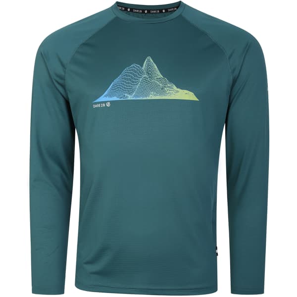T-shirt running DARE 2B RIGHTEOUS III LONG SLEEVED TEE MEDITERRANEA GREEN