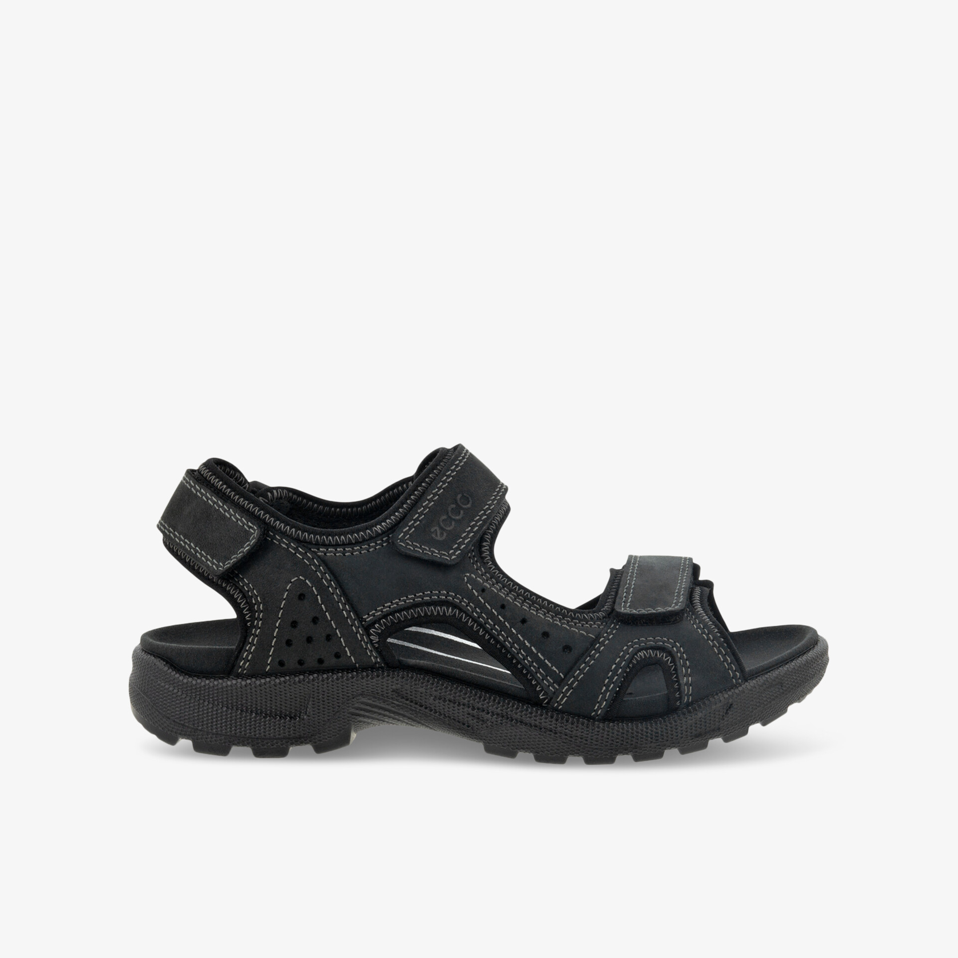 ecco Onroads Herren Sandalen schwarz