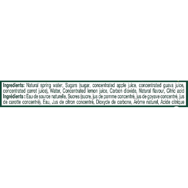 Eau gazeuse Maison Perrier & Juice citron goyave 33 cl - 24 canettes