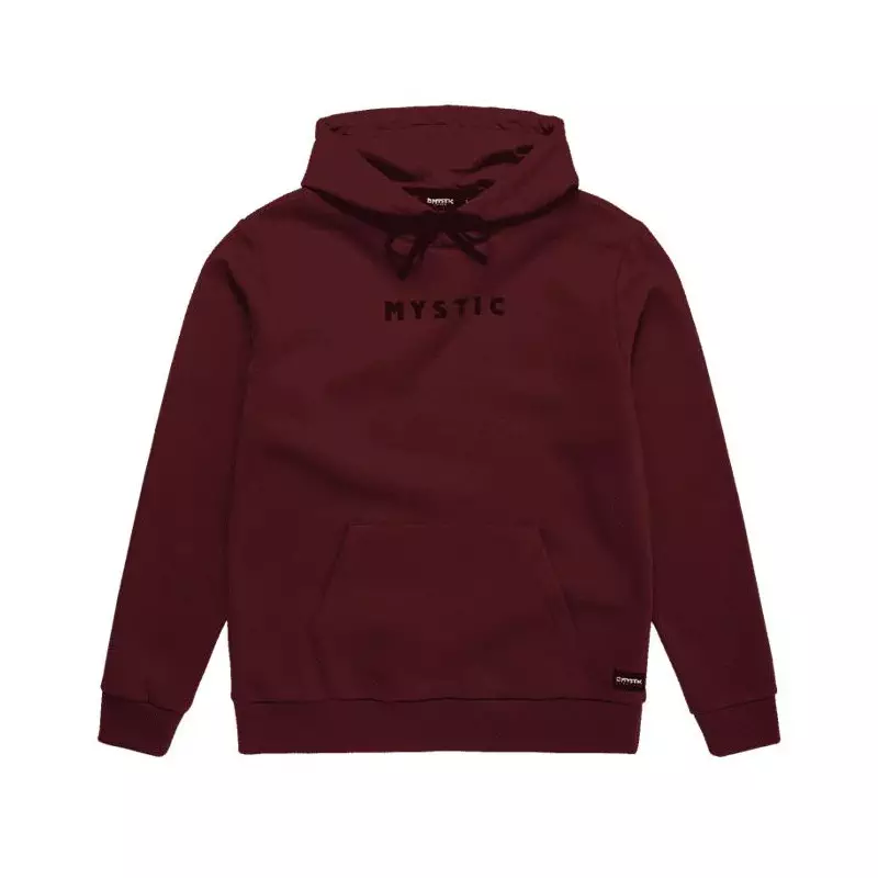 Sweat MYSTIC Icon Hood Red Wine