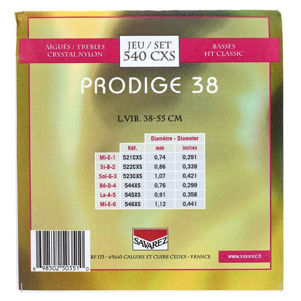 Savarez Prodige 540CXS