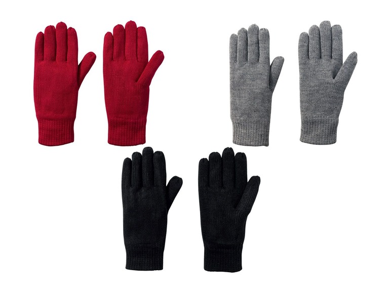 Gebreide dames handschoenen
