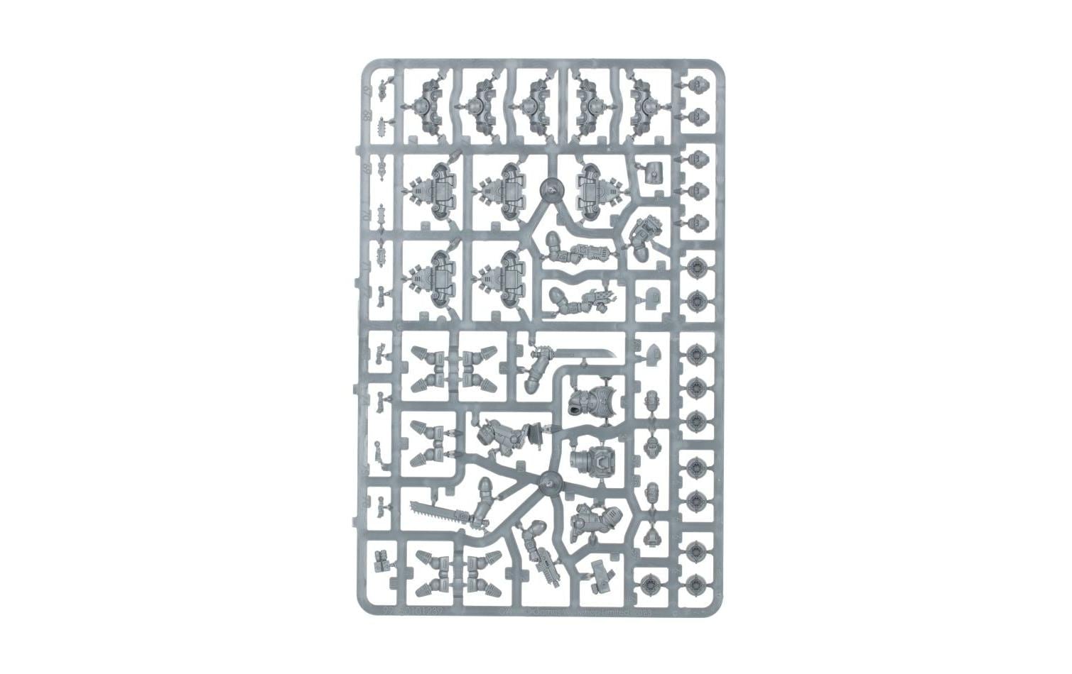 Figurenset Warhammer 40.000 Intercessoren mit SprungmodulenWarhammer 40.000 Miniaturen Space Marines Jump Pack Intercessors