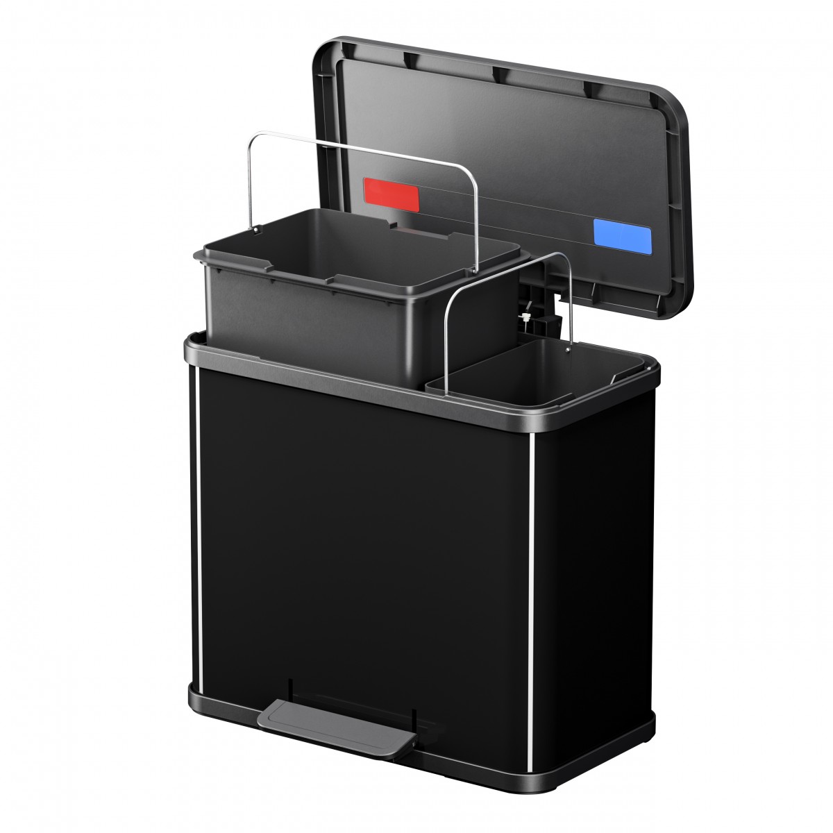 Hailo Öko Duo Plus L Prullenbak - 17+9 liter