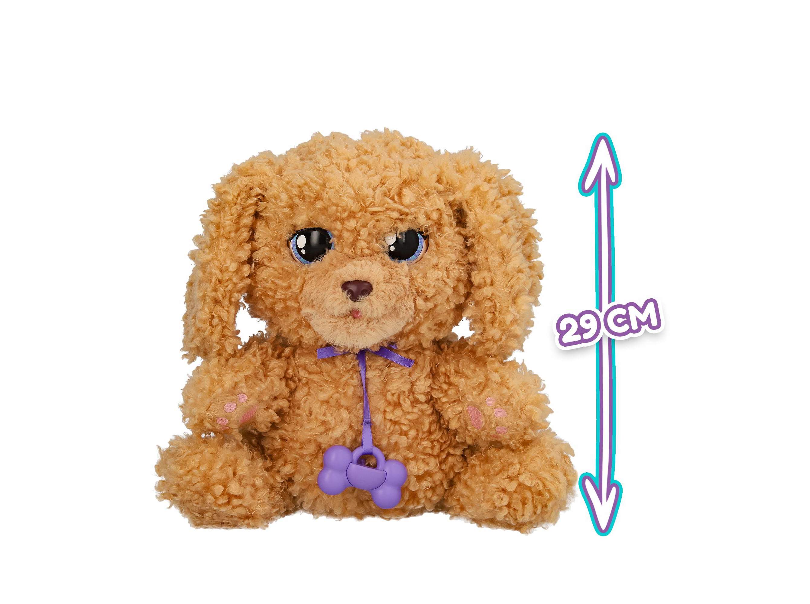 PELUCHE LABRADOODLE BABY PAWS INTERATIVO