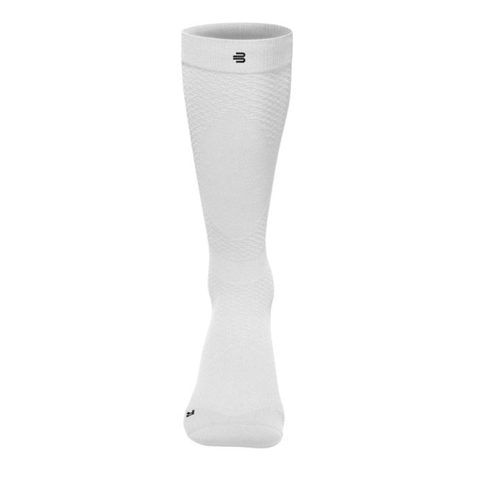 Bauerfeind Unisex Strømper Ultralight Compression Socks High Cut Hvid