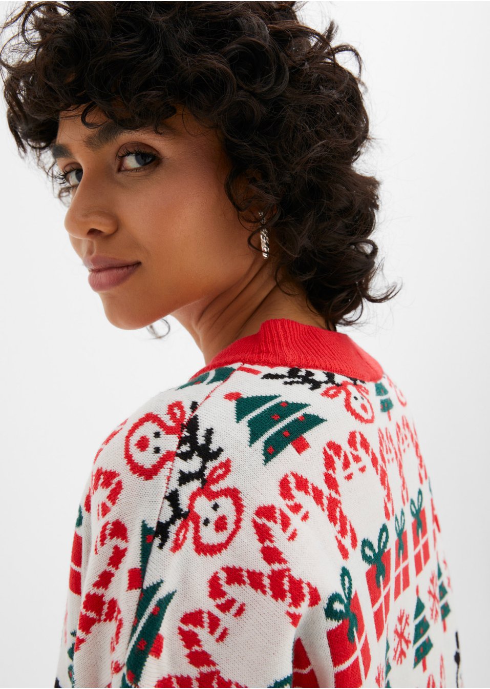 Pull motif Noël