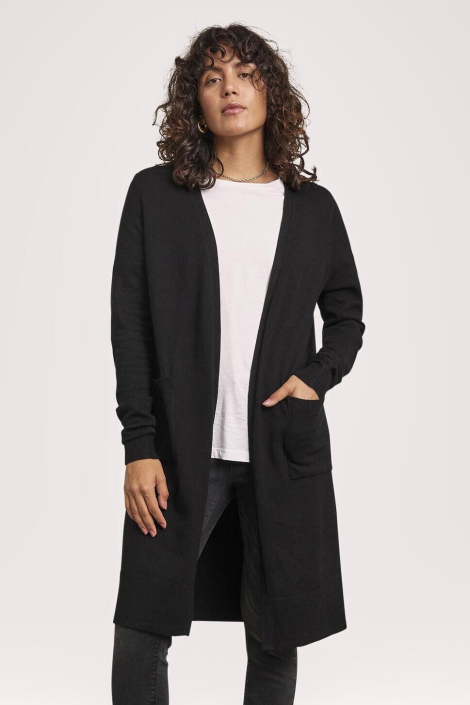 Noisy may zwarte dames vest