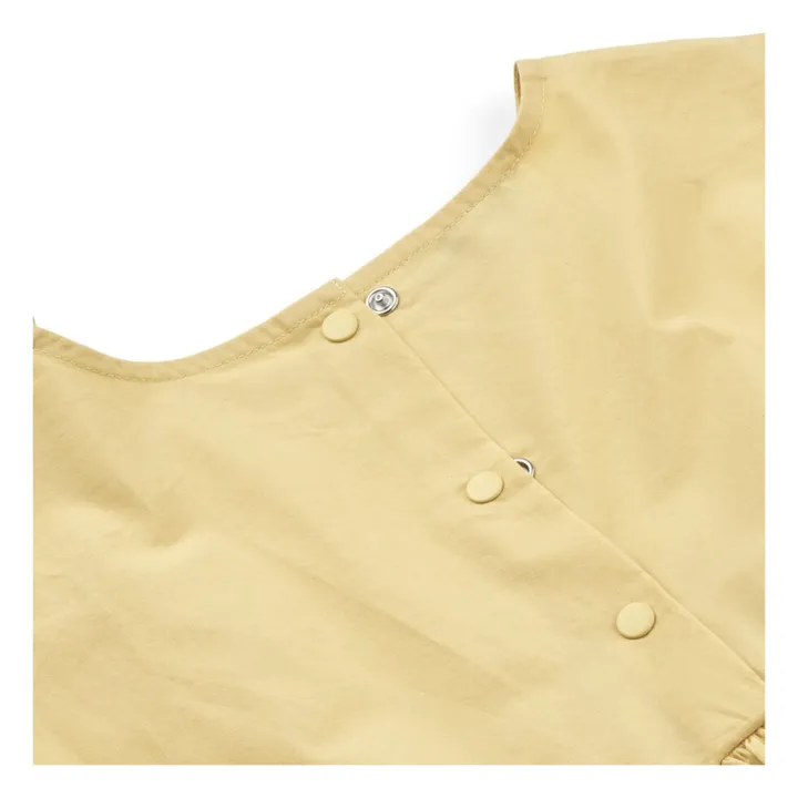 Liewood Robe Courte Coton Bio Nira | Jaune