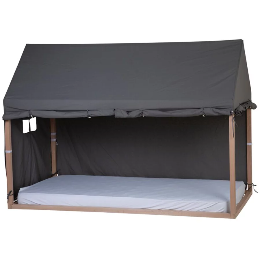 CHILDHOME Bezug Hausrahmen anthrazit 90 x 200 cm