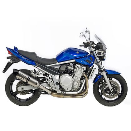 Silencieux Leo Vince LV One Evo embout carbone - Gris