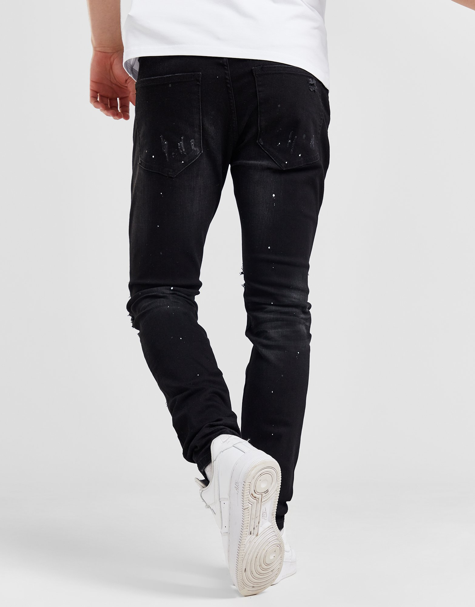 Alessandro Zavetti Jean Rinalo Stud Denim Homme