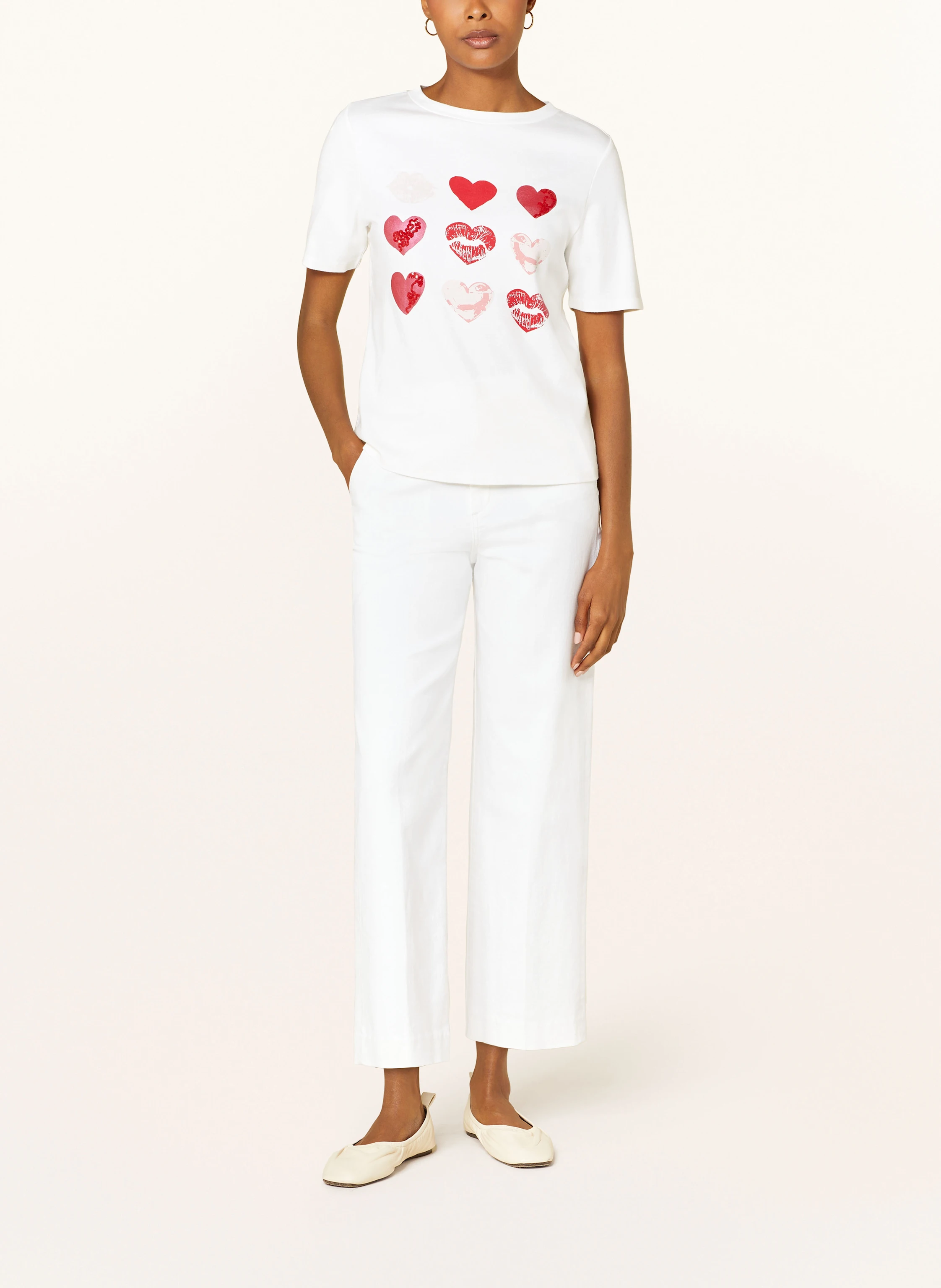 s.Oliver BLACK LABEL T-Shirt mit Pailletten