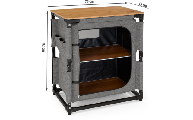 Camplife Küchenbox Capri XS mit 2 Fächern / Campingschrank