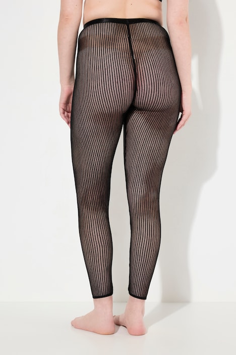 Strumpf-Leggings, Häkelspitze