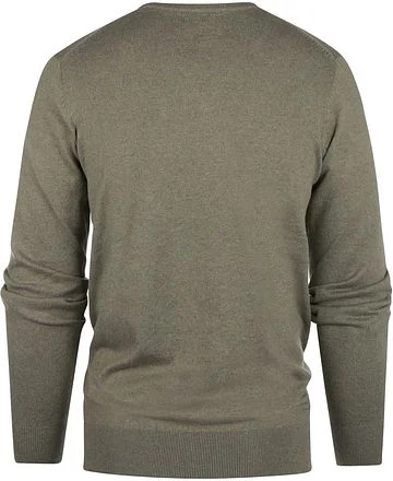 Steppin' Out Trui Cotton Cashmere Olijfgroen SM1202.0001-5101 kopen