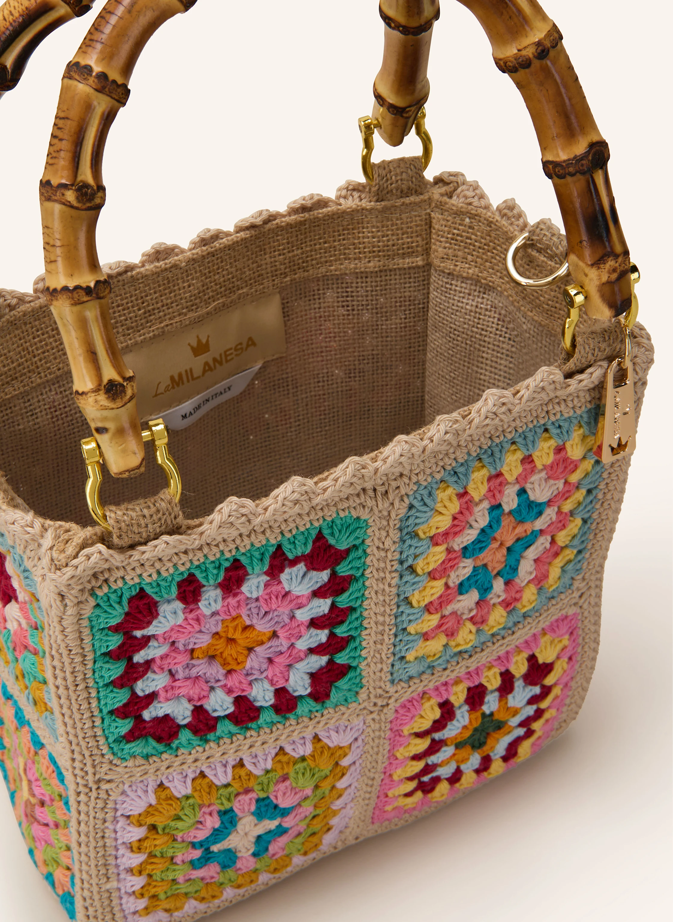 La MILANESA Shopper CROCHET SMALL