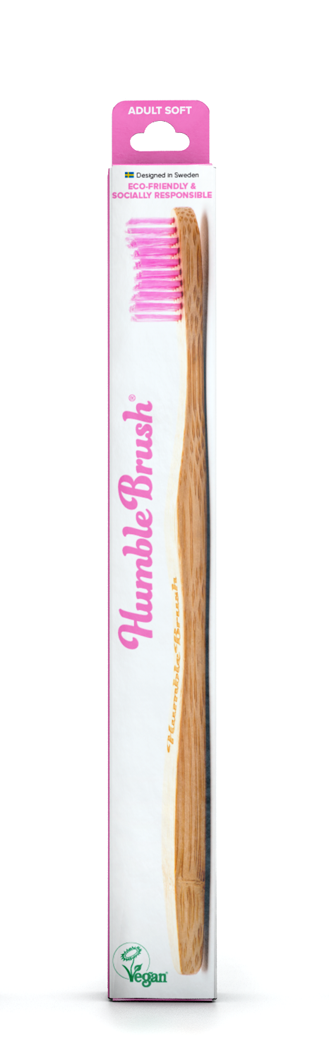 Humble Brush Zahnbürste Erwachsene<br>1 Stück, lila