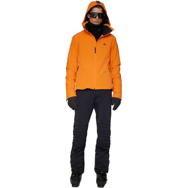 Veste de ski J.LINDEBERG OMNIA JACKET PERSIMMON ORANGE