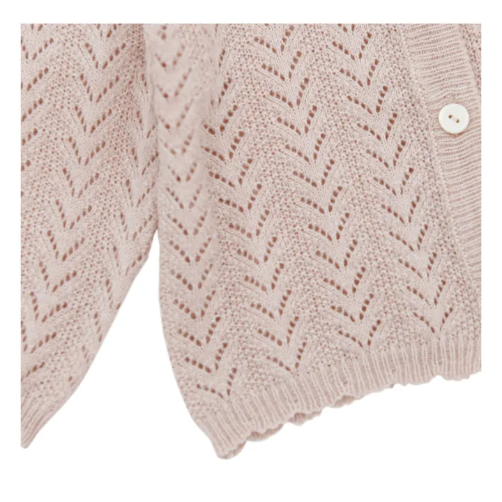 Louisiella Cardigan Ianthe Maille Bébé | Rose