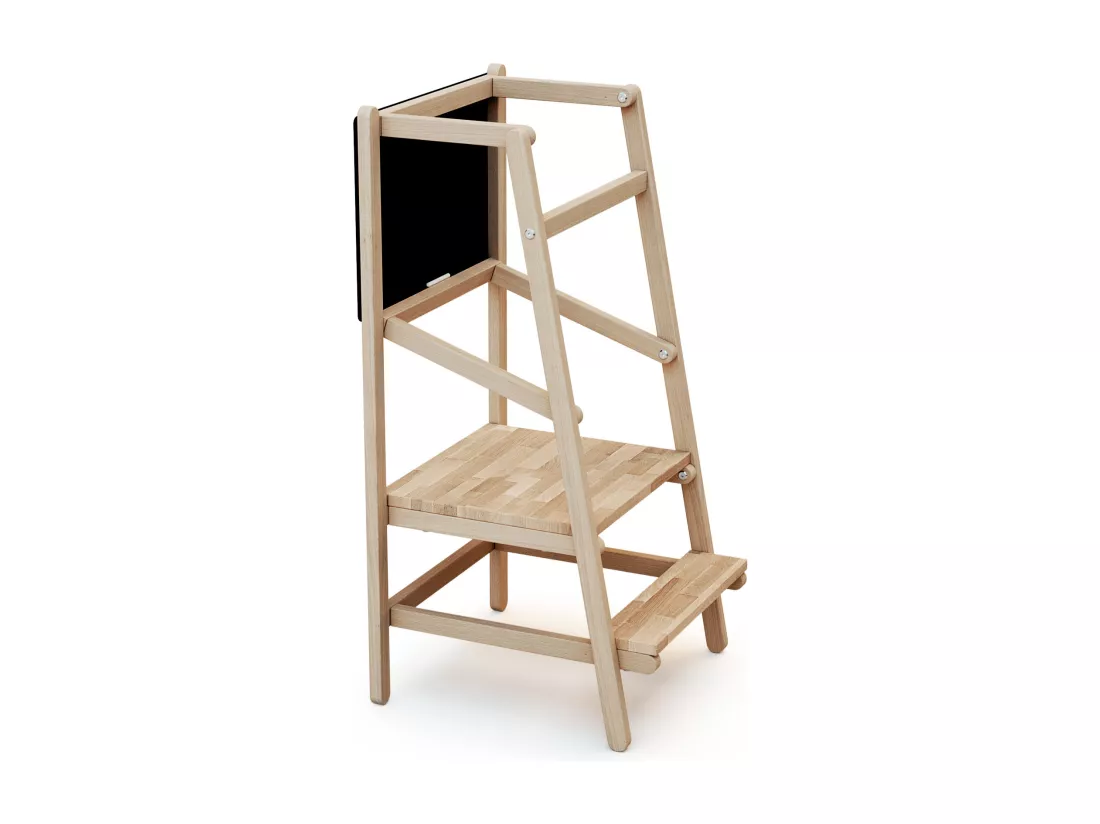 Tour d'Observation/apprentissage en bois avec ardoise
